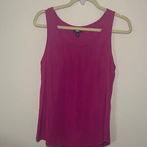 Mossimo Supply Co. Bright Fuchsia Scoop Neck Tank